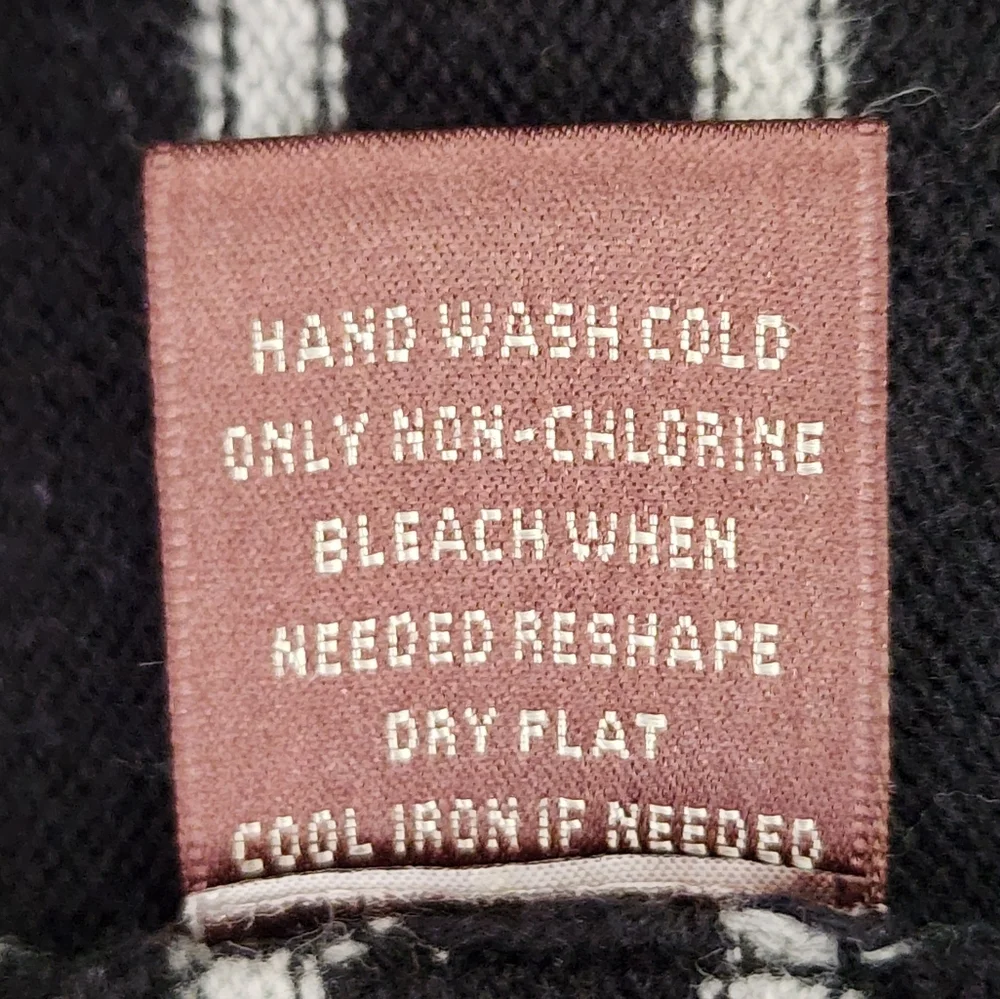 525 America Dress 100% Cotton Knit Breton Stripe Black Size S - Picture 11 of 12